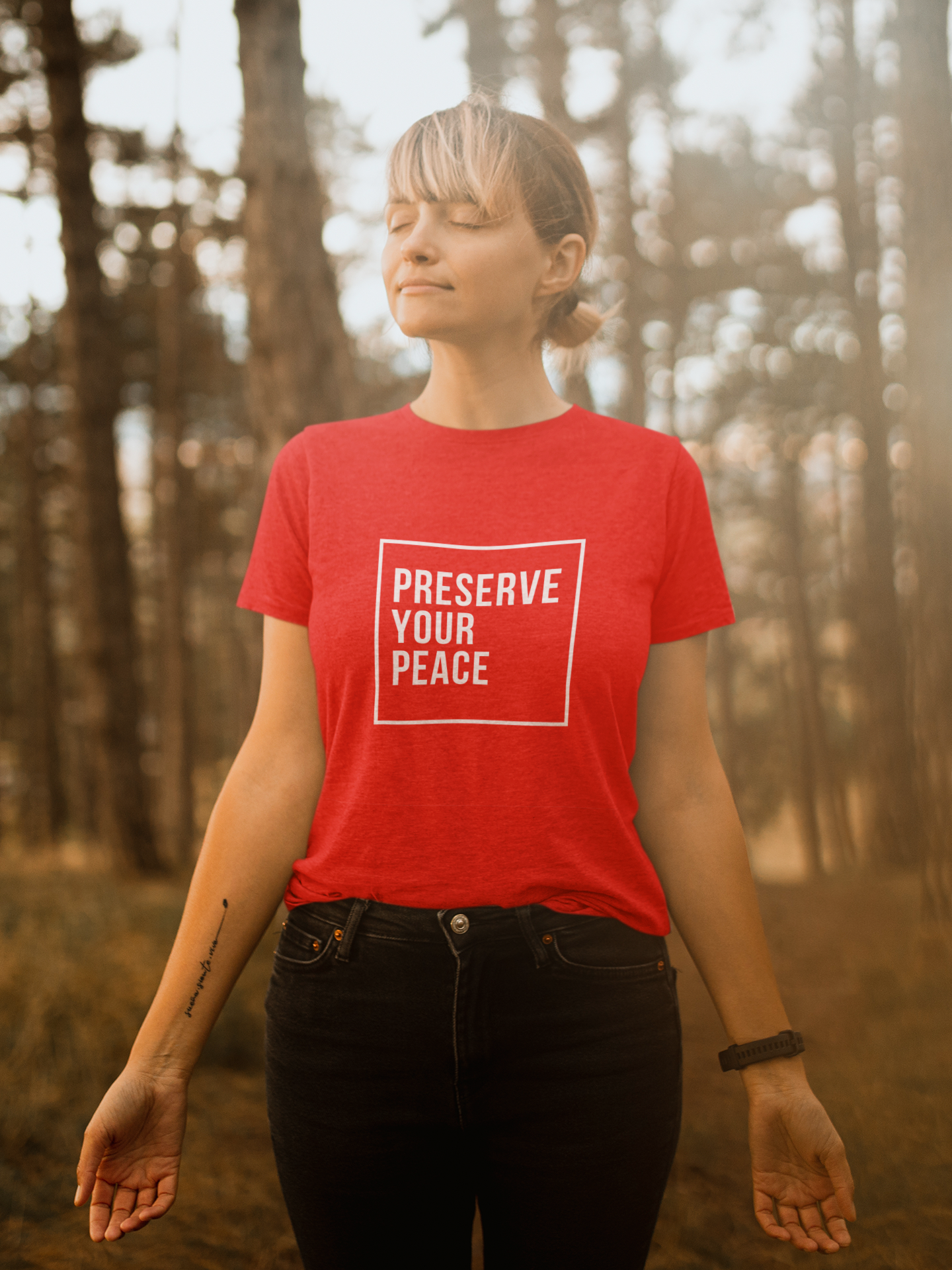 "PRESERVE YOUR PEACE" Unisex Tee